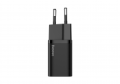 Baseus caricabatteria USB-C 30W super-si QC black