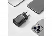 Baseus caricabatteria USB-C 30W super-si QC black