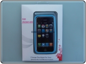 Bumper iPhone 4 Custodia Celeste Blister