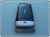 Cover Nokia C5-03 Cover Silver White ORIGINALE