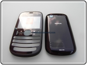 Cover Nokia Asha 200 Cover Grigia ORIGINALE