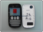 Cover Nokia Asha 200 Cover Grigia ORIGINALE