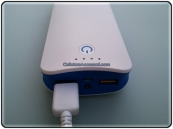 Power Bank 15600 mAh Caricabatteria Portatile Blu Bilitong