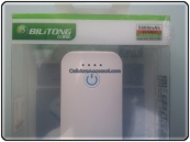 Power Bank 5600 mAh Caricabatteria Portatile Celeste Bilitong