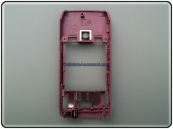 Cover Nokia E65 Centrale Rosa ORIGINALE