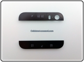 Vetrino superiore e inferiore iPhone 5S Nero OEM Parts