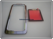 Cover Nokia E90 Anteriore Grigia ORIGINALE