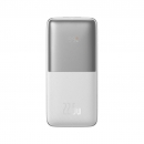 Baseus power bank 10000 mAh 22.5W bipow Pro con display white