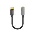 Baseus adattatore Type-C a jack 3.5mm black (per Samsung, ect.)