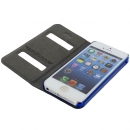 Flip Cover iPhone 5 Blu Puloka ORIGINALE