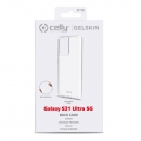 Custodia Celly Samsung S21 Ultra 5G cover trasparente ORIGINALE