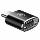 Baseus adattatore USB-C a USB Connector OTG black