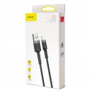 Baseus cavo dati Lightning 2A 3mt cafule grey black