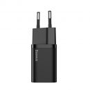 Baseus caricabatteria USB-C 25W super-si quick charger black